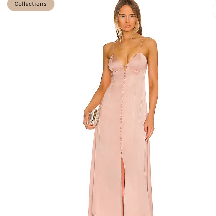 Jonathan Simkhai X Revolve Blush Maxi Dress